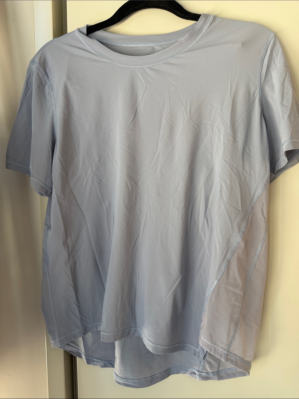 lululemon athletica Light Blue Short-Sleeve Performance Tee